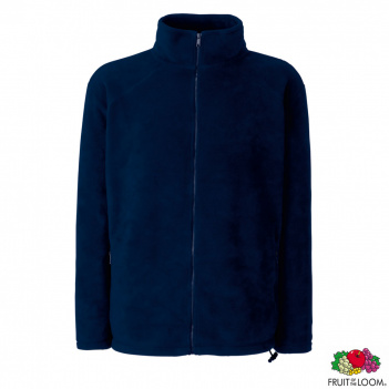 толстовка 'full zip fleece' l (fruit of the loom)