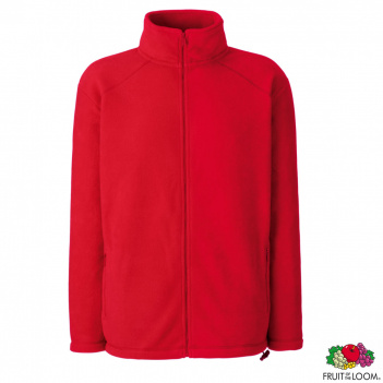 толстовка 'full zip fleece' xl (fruit of the loom)
